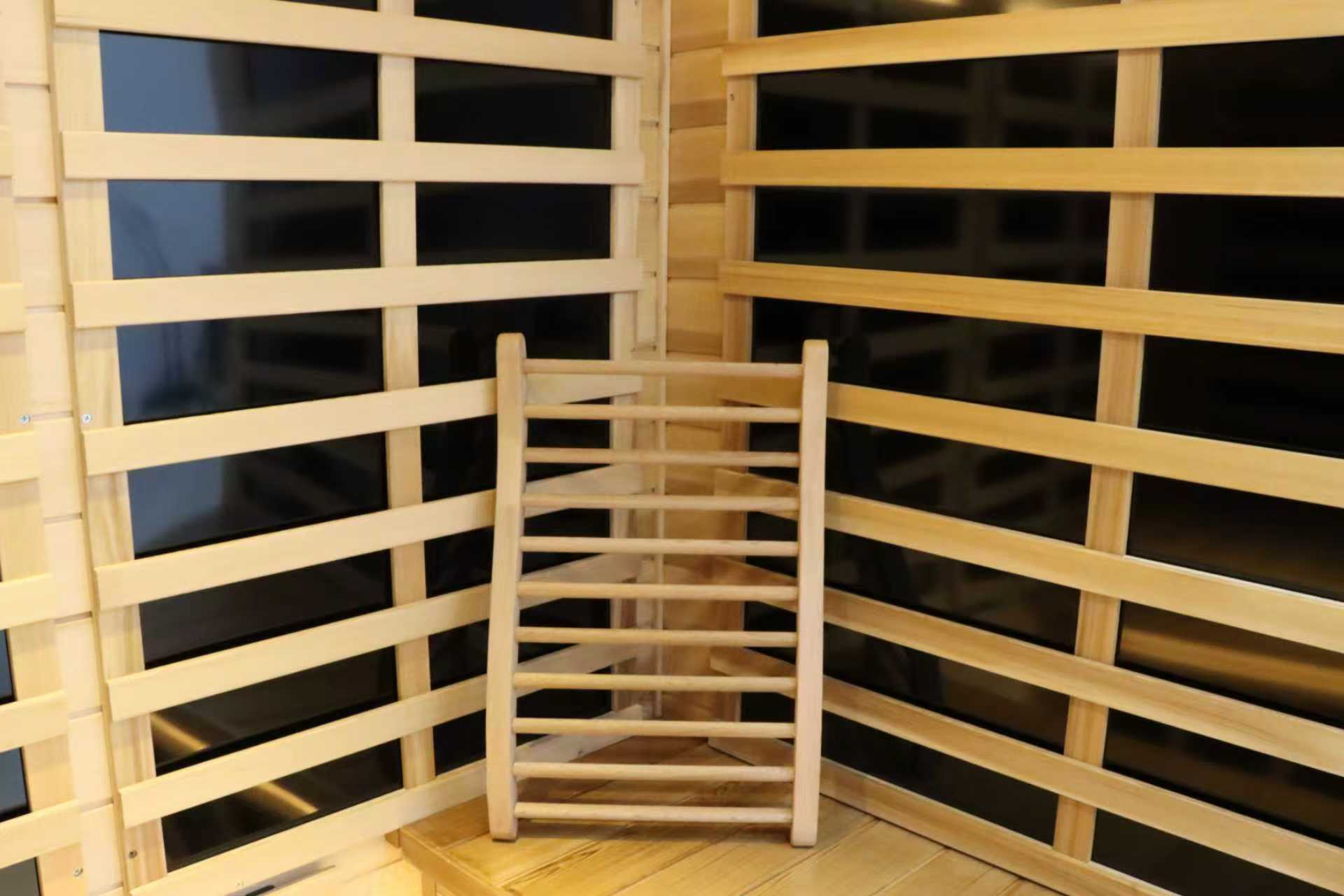 Sauna Backrest S (Regular) - Ergonomic sauna chair with backrest for sauna rooms