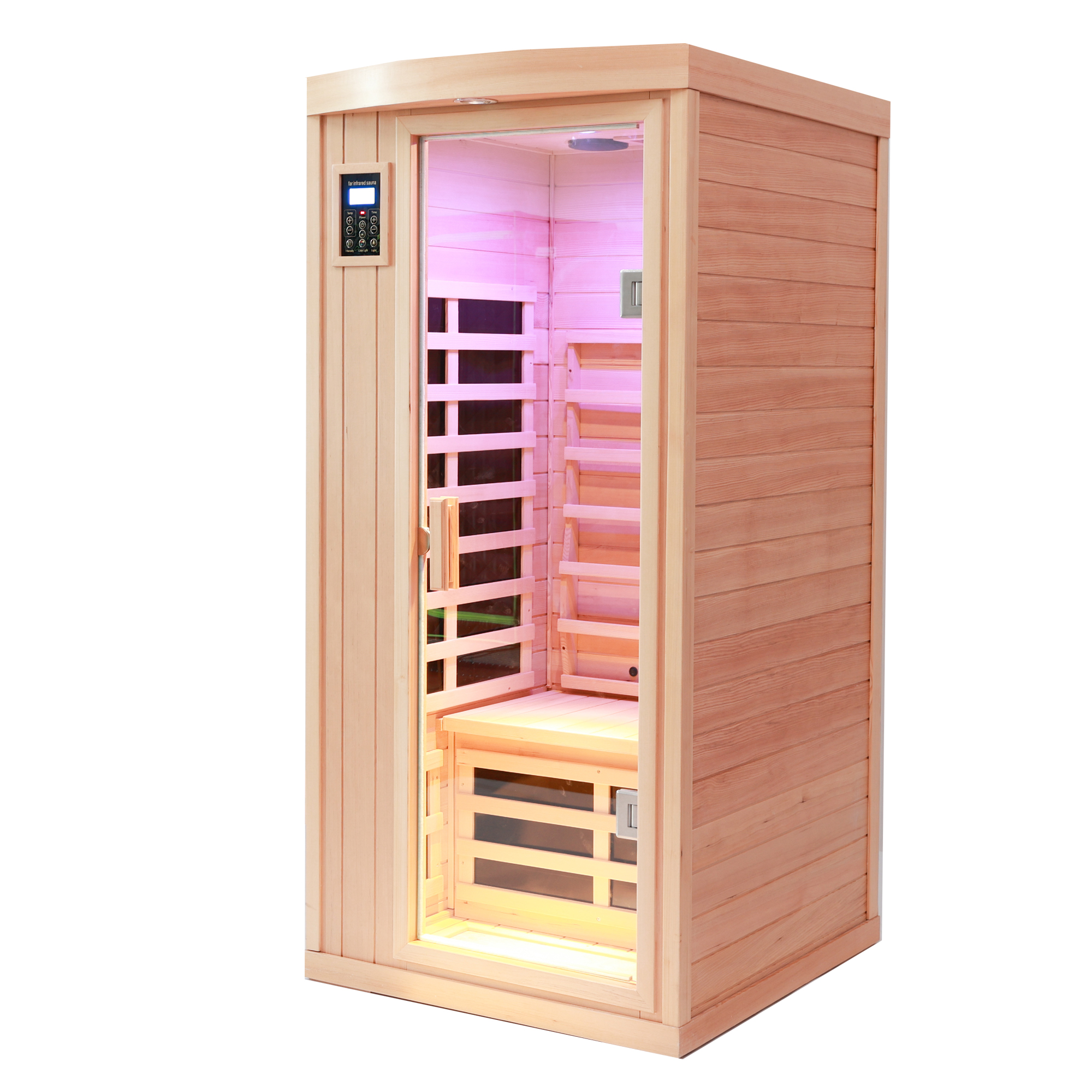 Single Mini Hemlock Sauna-C